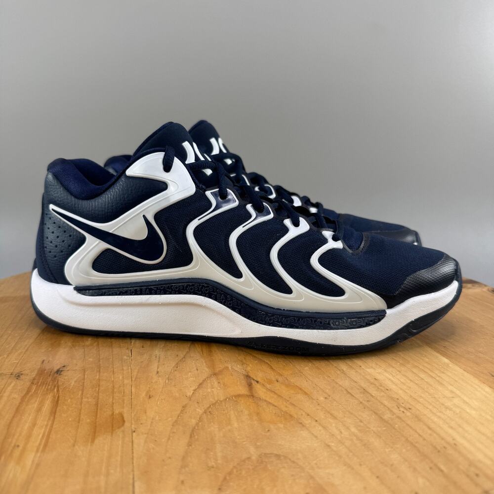 Nike KD 17 TB Mens Size 10 Basketball Shoes Midnight College Navy FV1307-400 NEW - Picture 8 of 10